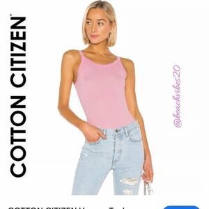 Cotton Citizen Light Pink Bodysuit